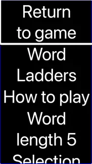 How to cancel & delete accessible word ladders 2