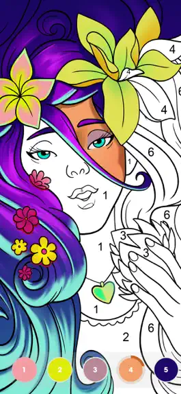 Game screenshot Paint by Number: Coloring Game mod apk