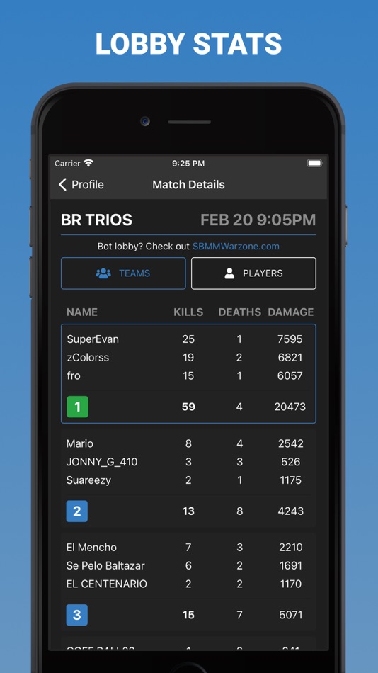 #4. Match Tracker for COD Warzone (iOS) 由: Robbie Elias