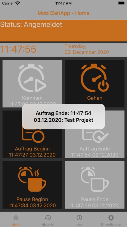 MobilZeitApp screenshot-6
