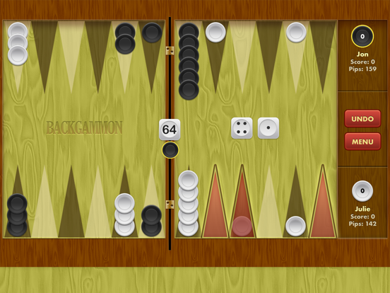 Backgammon ∙ iPad app afbeelding 3