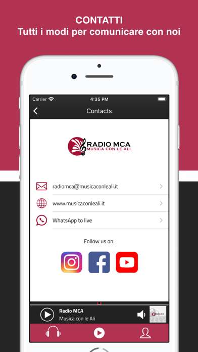 Radio MCA Screenshot