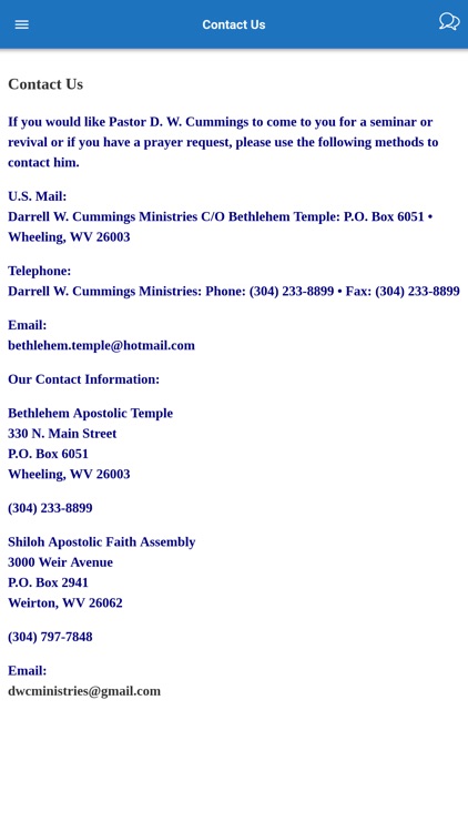 Greater Love Ministries WV