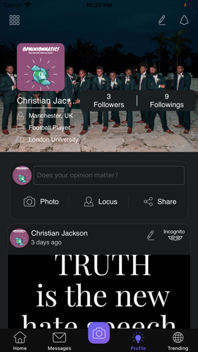 Opinion Matic Screenshot