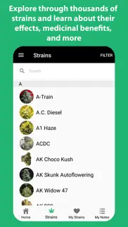 weedpro: cannabis strain guide iphone screenshot 4