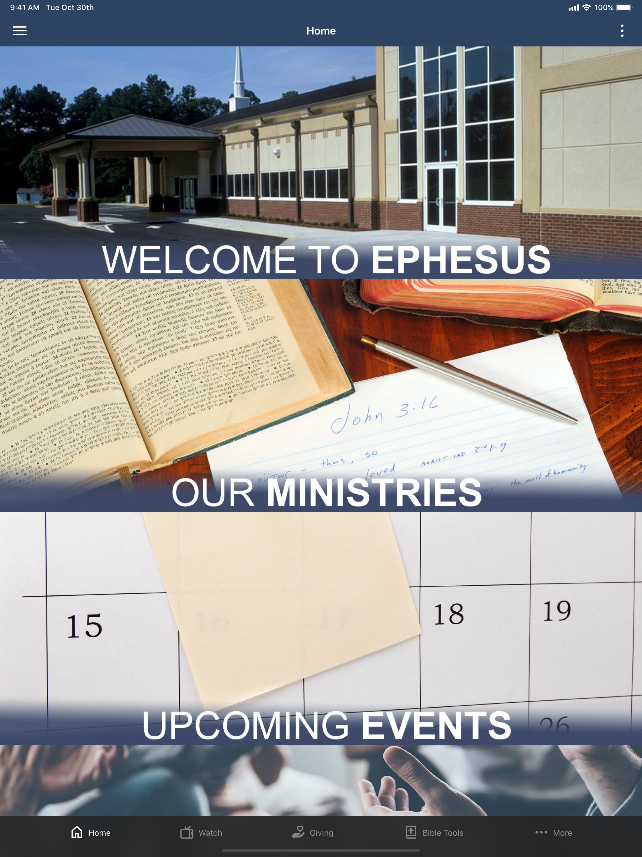 Ephesus Baptist Church screenshot 4