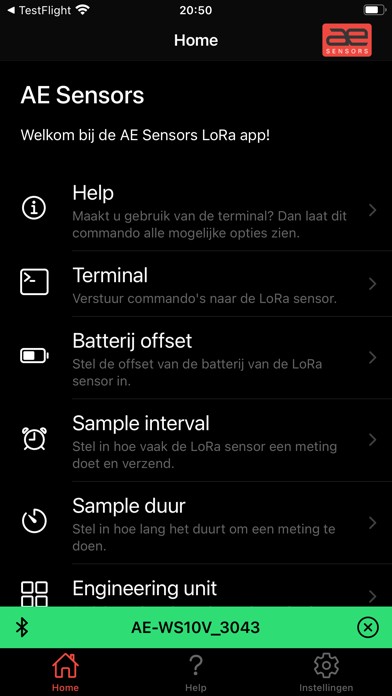 Screenshot #1 pour AE Sensors