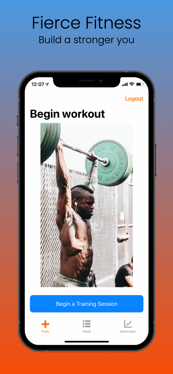 Fierce Fitness Workout Tracker