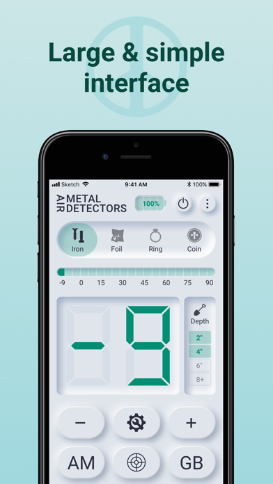 Air Metal Detector Screenshot