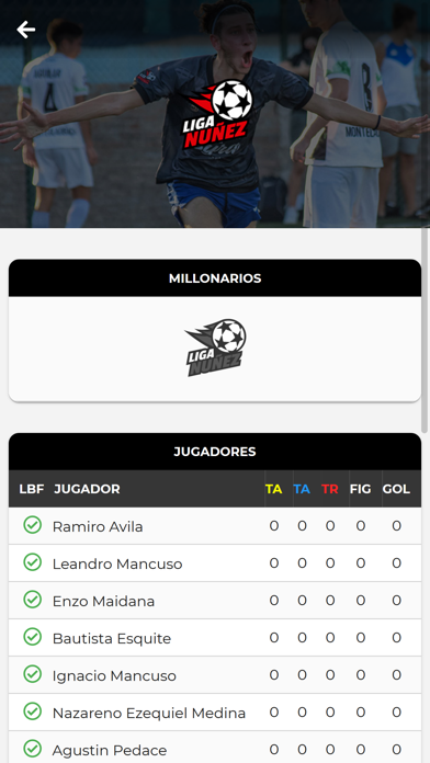Liga Nuñez Oficial Screenshot