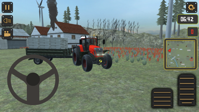 Screenshot #1 pour Tractor Driving: Farm work