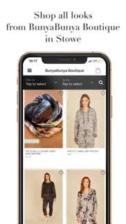 bunyabunya boutique iphone screenshot 2