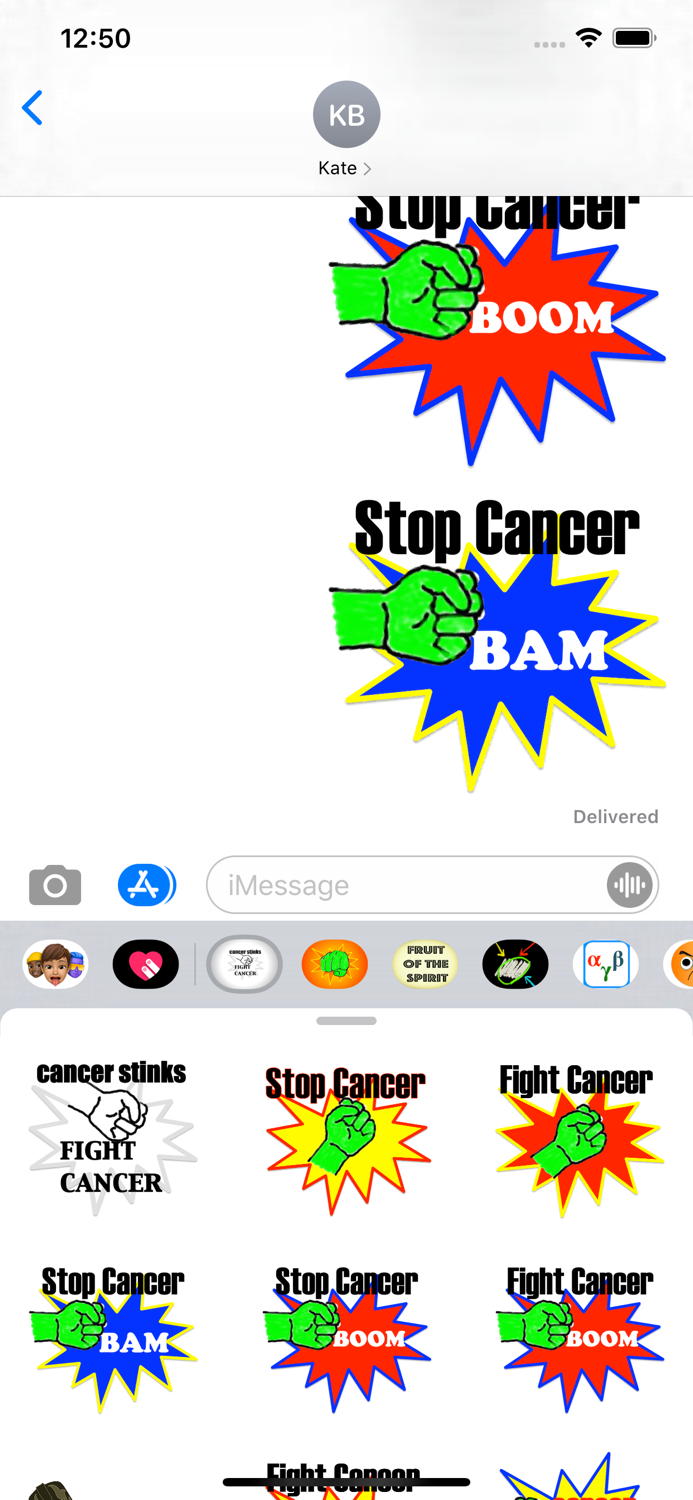 cancer stinks stickers
