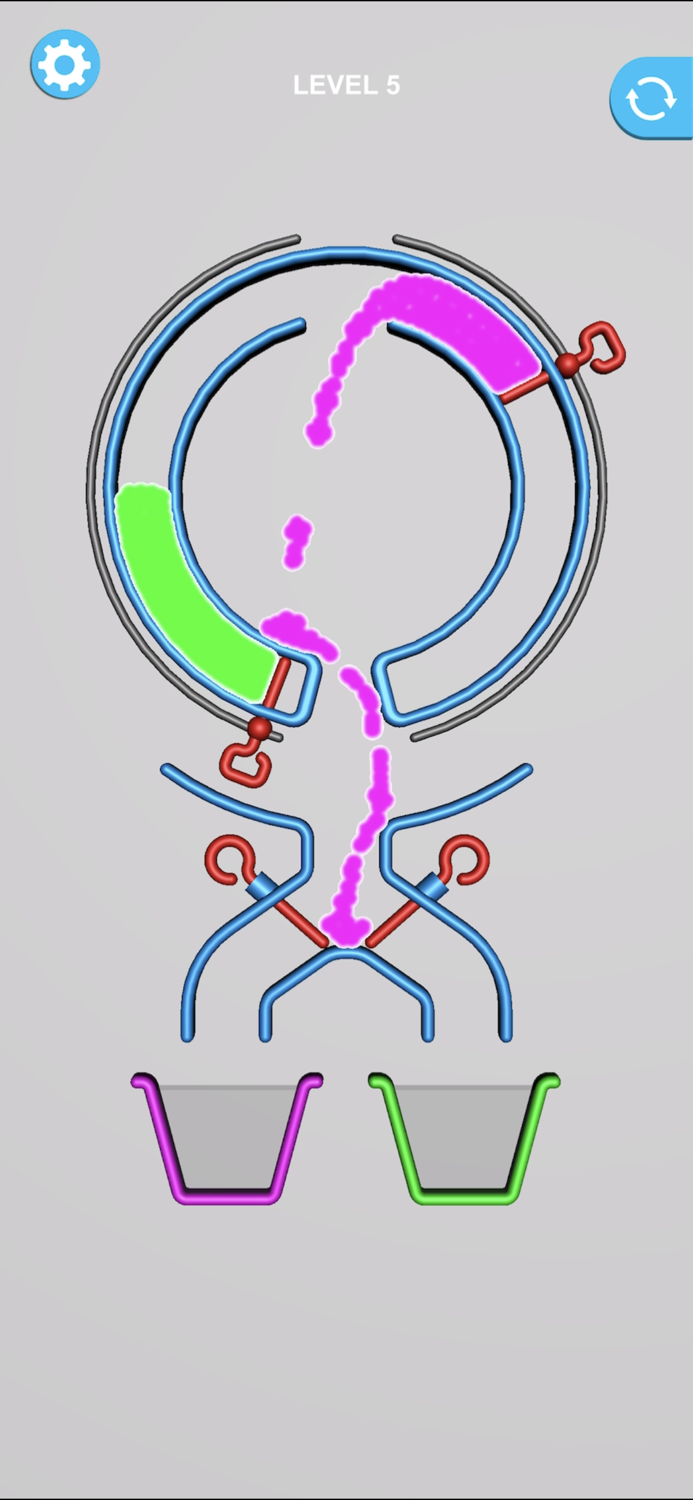 Paint Flow 3D-Fill Right Color