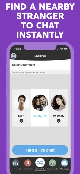 Game screenshot ChatJoy - secret live chat apk