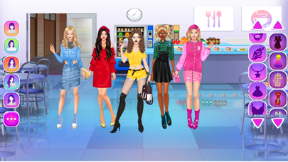 College Girls Dress Up Games Screenshot