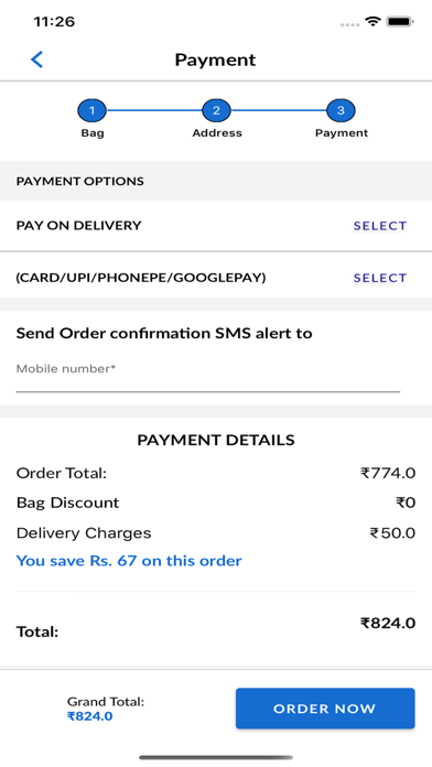 Dhiraj Sons App Screenshot