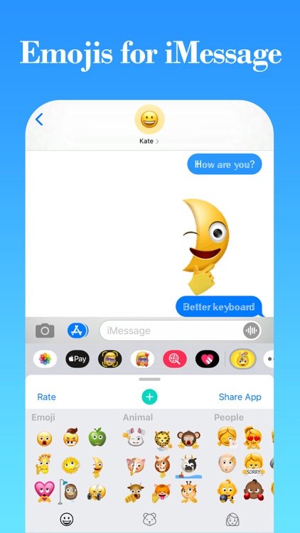 Symbols-Gifs & Emojis Keyboard screenshot-3