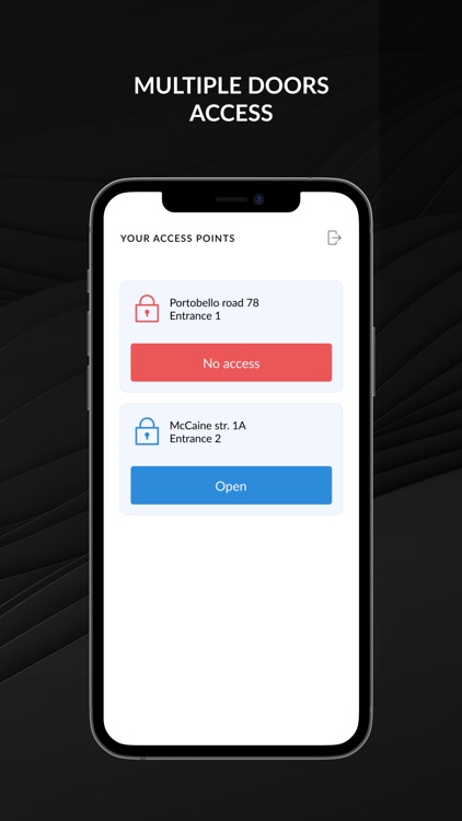 BLEcontrol - tap to open doors