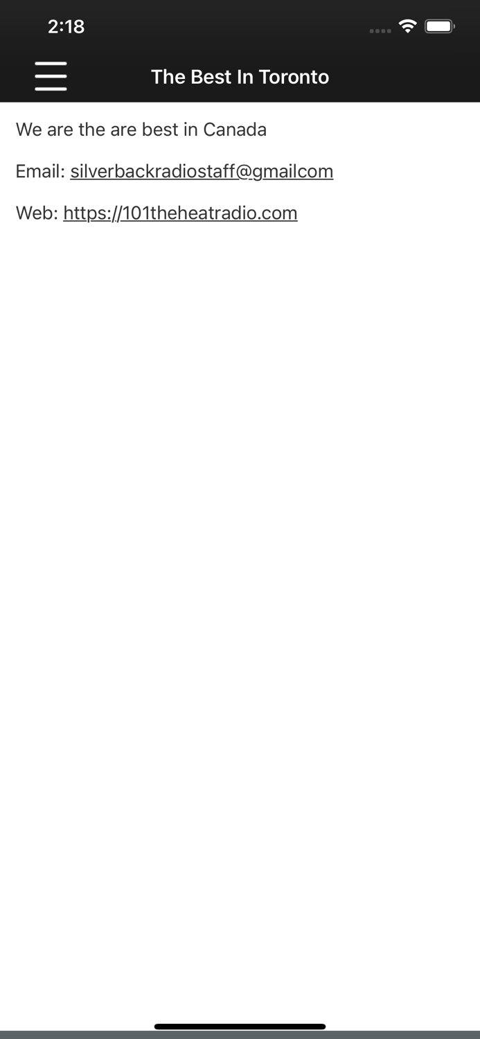 Silverback Radio App