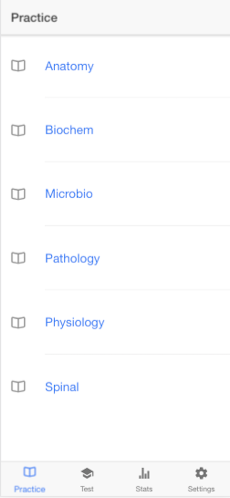 Chiropractic Boards 1 screenshot 1