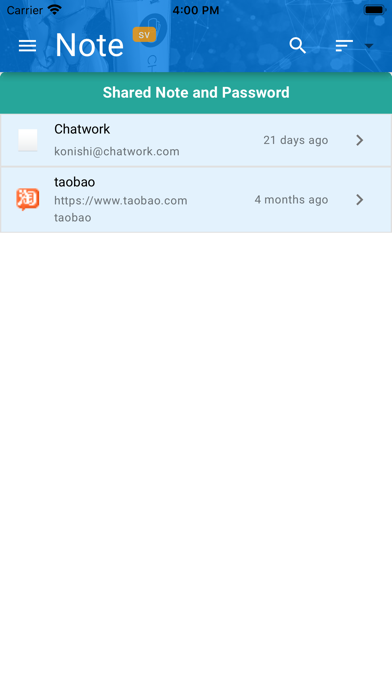 NOTE.SV Screenshot