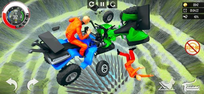 Bike Crash 2021 Beam Drive 3D