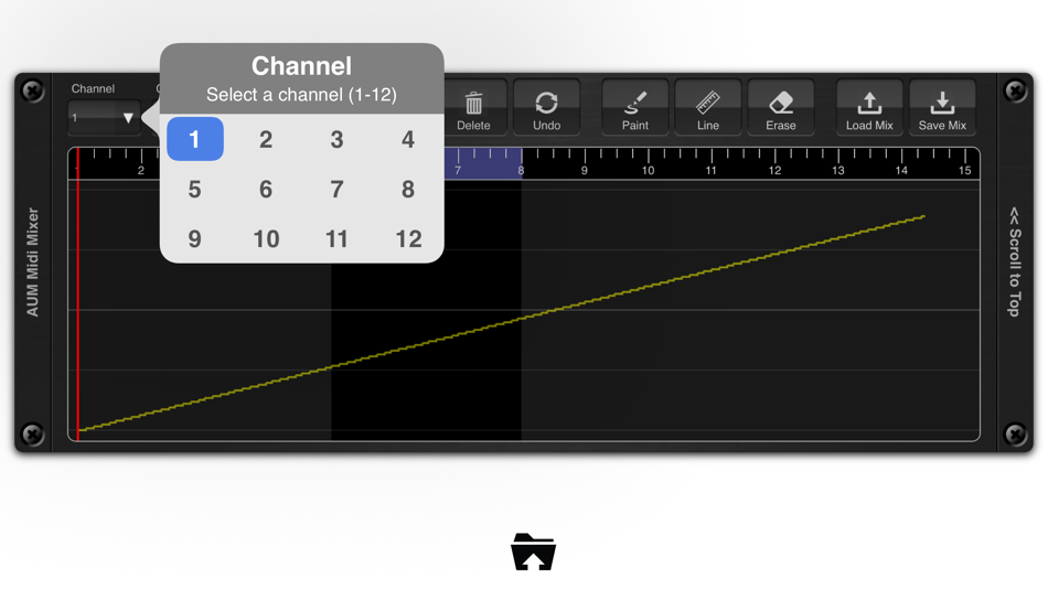 #2. MidiMixer for AUM Auv3 Plugin (iOS) 由: 4Pockets.com
