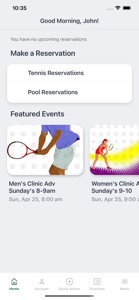 Bradford Bath & Tennis App screenshot #2 for iPhone
