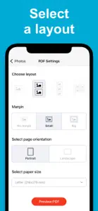 Photos to PDF Converter . screenshot #2 for iPhone