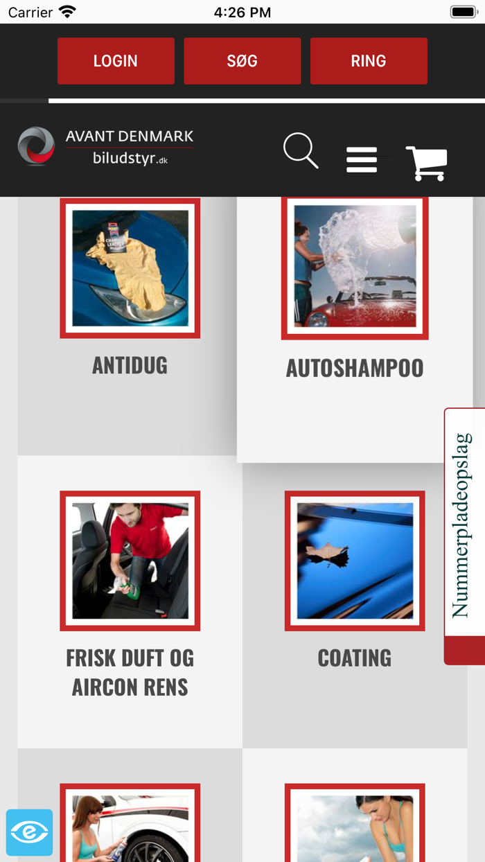 Avant - Scan and bestil