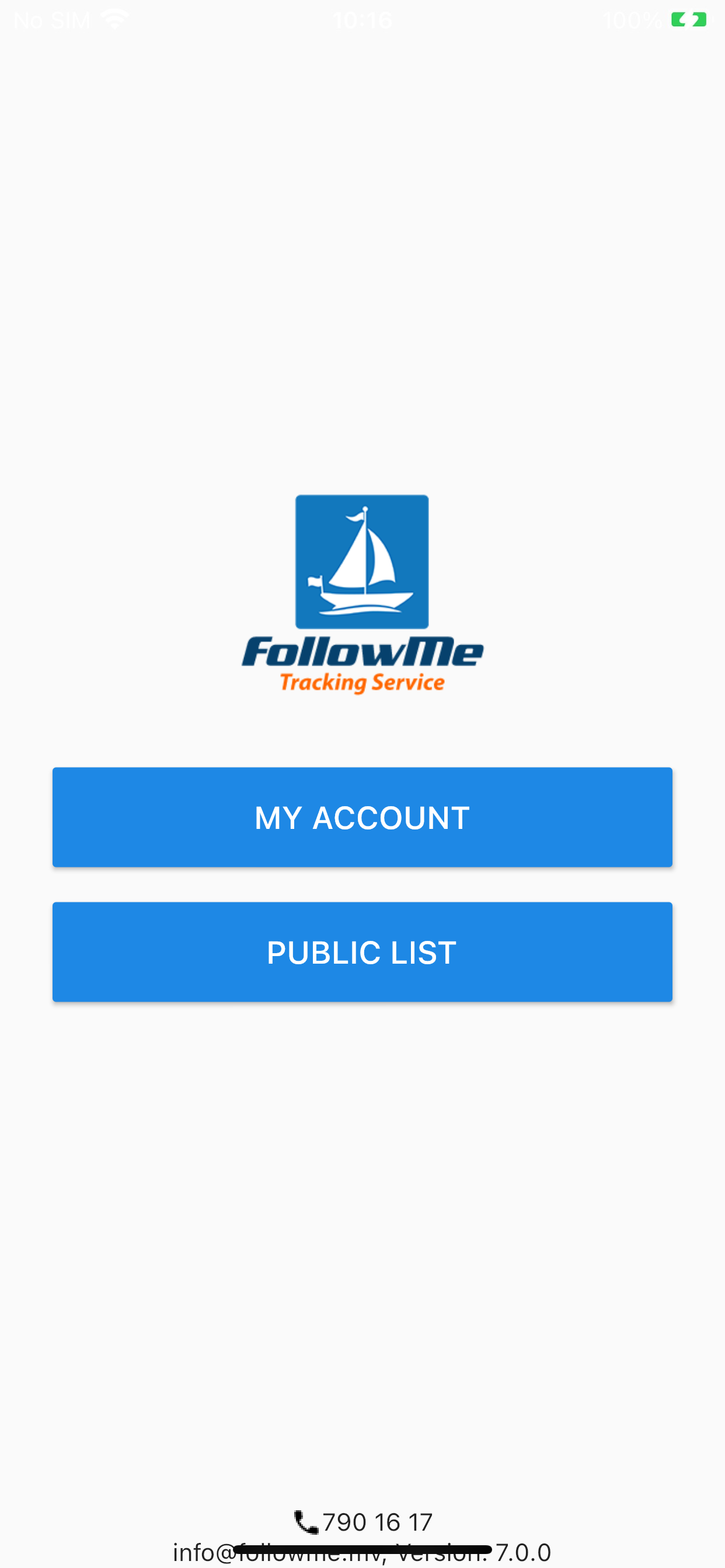 FollowMe Vessel Tracker