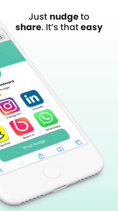 nudge – Digital Business Card Screenshot