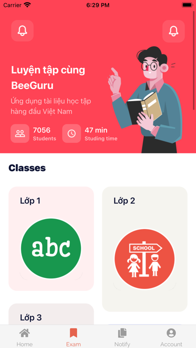 BeeGuru Top study Screenshot