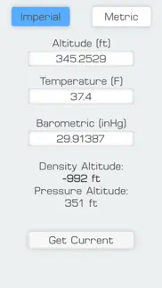 How to cancel & delete density altitude meter 1