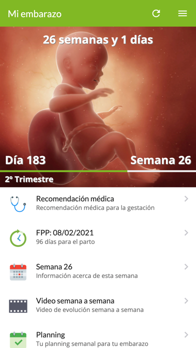 Mi embarazo en HUSR Screenshot
