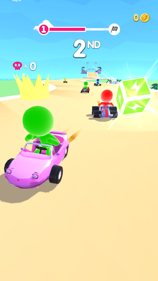 #3. Kart.io 3D (iOS) 由: Mossa Games, LLC