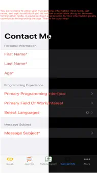 Programming Notebook LITE iphone bilder 3