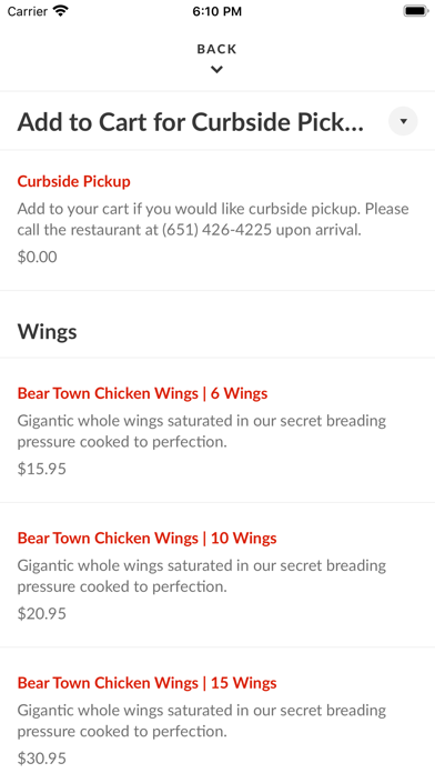 Beartown Bar & Grill Screenshot