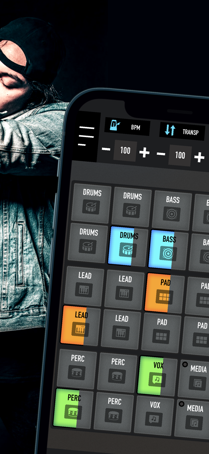 Mixpads-Drum Pads DJ Mixer PRO