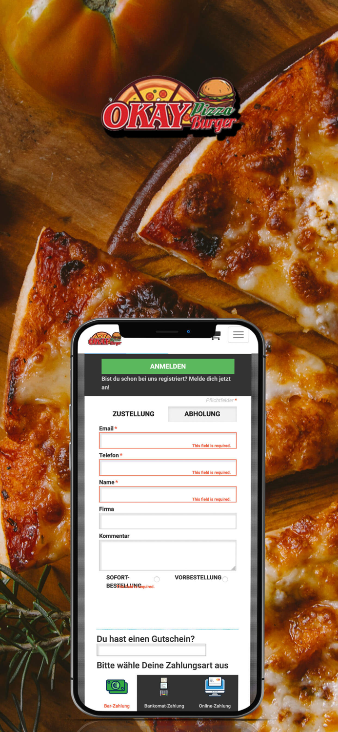 Okay Pizza and Burger Wien