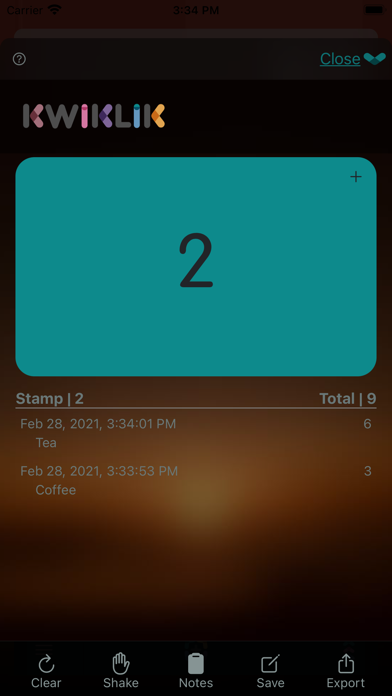 KliksApp - An Elegant Counter screenshot 3