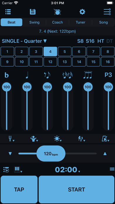 Screenshot #1 pour Dr.Betotte Metronome