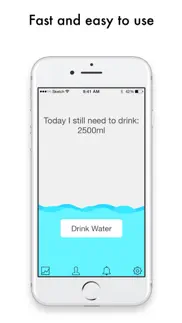 drink water ∙ daily reminder iphone screenshot 3