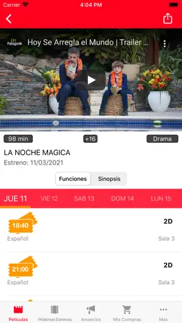 Game screenshot Junín Tu Cine apk