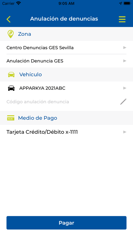 #6. Apparkya (iOS) Podle: APARCAMIENTOS URBANOS SERVICIOS Y SISTEMAS SOCIEDAD ANONIMA