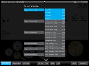 Drums Lessons & Learn screenshot #2 for iPad