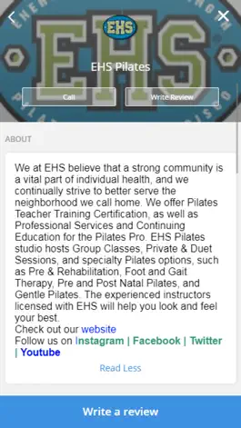 Game screenshot EHS Pilates apk