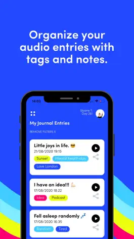 Game screenshot Journify - Audio Journal apk