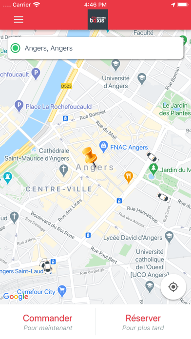 Allo Angers Taxis Screenshot